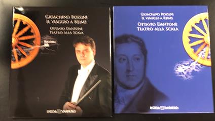 Gioacchino Rossini. Il viaggio a Reims / Ottavio Dantone. Teatro alla Scala. Intesa Sanpaolo 2009. Libro + volume con CD. Con cofanetto - copertina