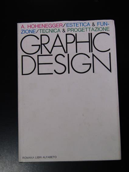 Graphic design. Romana Libri Alfabeto 1974 - copertina