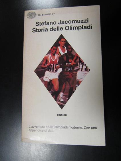 Storia delle Olimpiadi. Einaudi 1976 - Stefano Jacomuzzi - copertina