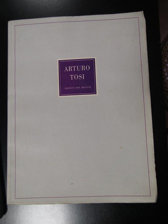 Un inverno a Rovetta di Arturo Tosi. Edizioni del Milione 1944 - Ugo Nebbia - copertina