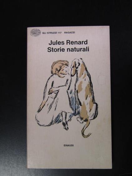 Storie naturali. Einaudi 1977 - Jules Renard - copertina