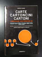 Gianni Enrico. Carte, cartoncini, cartoni. Hoepli 1959