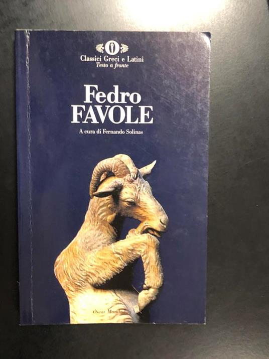 Favole. Mondadori 2003 - Fedro - copertina