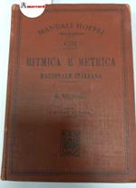 Rocco Murari, Ritmica e metrica razionale italiana., Hoepli, 1900