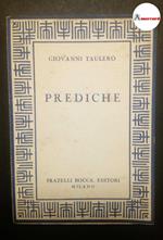 Taulero Giovanni, Prediche, Bocca, 1942