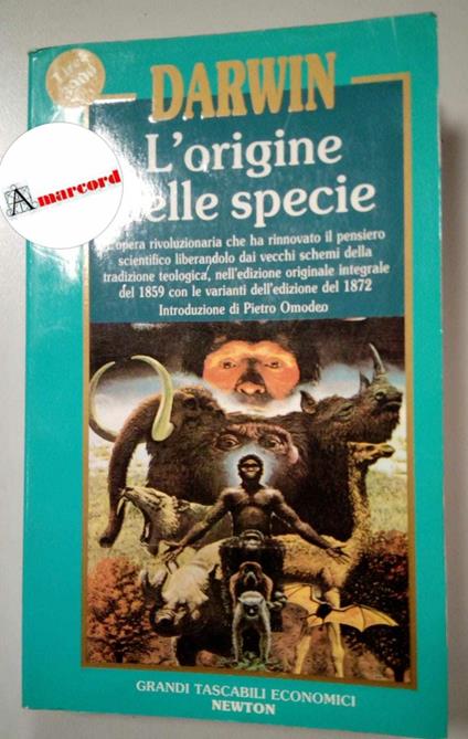 Darwin Charles, L'origine delle specie, Newton Compton, 1973 - Charles Darwin - copertina