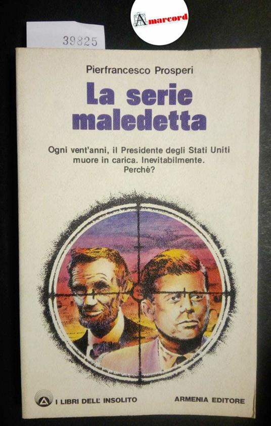 Prosperi Pierfrancesco, La serie maledetta, Armenia, 1980 - Pierfrancesco Prosperi - copertina