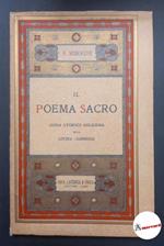 Salvatore Minocchi. Il poema sacro. Gius. Laterza & Figli. 1937