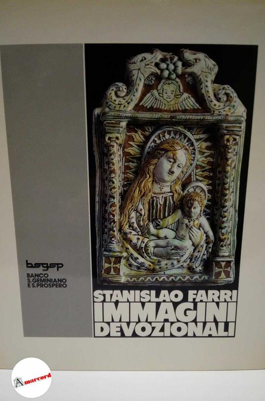 Farri Stanislao, Immagini devozionali, BSGSP, 1988 - Stanislao Farri - copertina