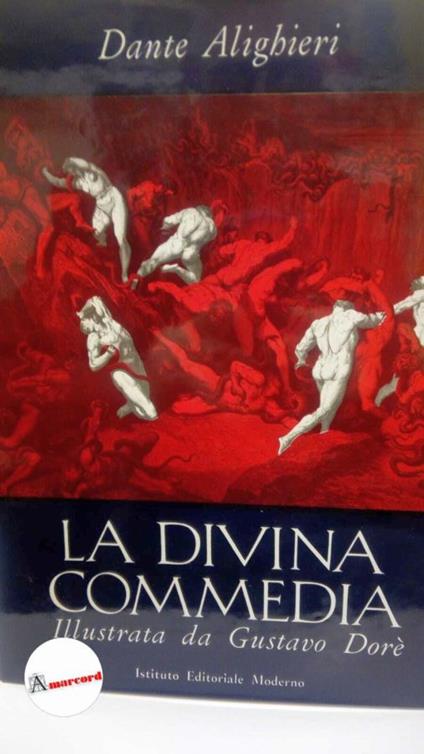 Dante Alighieri e Dore Gustavo (illustratore), La divina commedia, IEM, s.d - copertina