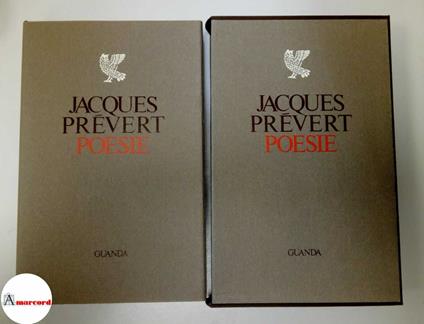 Prevert Jacques, Poesie, Guanda, 1976 - Jacques Prévert - copertina