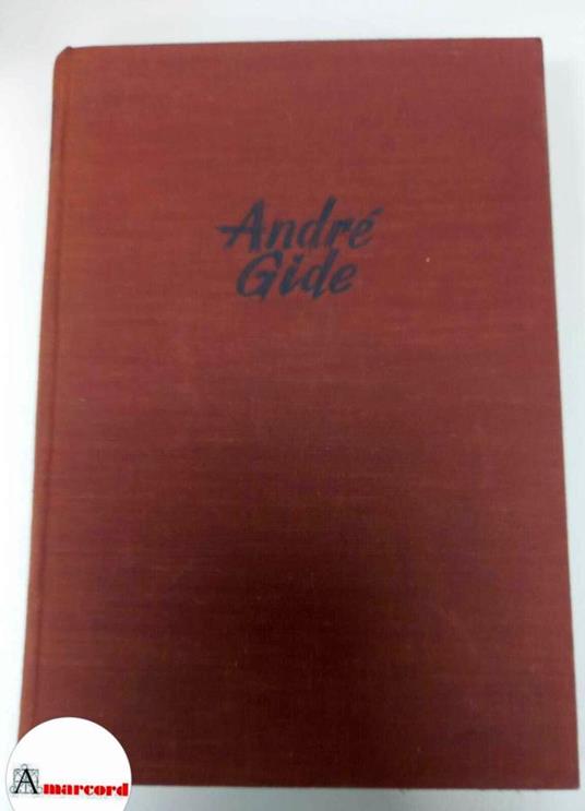 Gide Andre, La scuola delle mogli, Mondadori, 1949 - I - André Gide - copertina