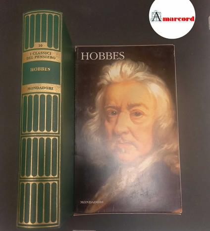 Hobbes, Thomas. Hobbes Milano Mondadori, 2008 - Thomas Hobbes - copertina