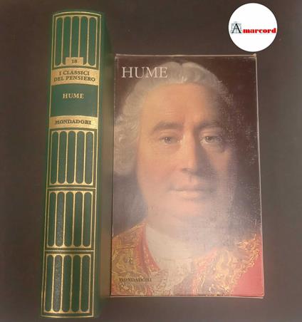 Hume, David. Hume Milano Mondadori, 2008 - David Hume - copertina