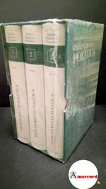 Bobbio, Norberto. , and Pasquino, Gianfranco. , Matteucci, Nicola. Dizionario di politica (3 voll.) Roma Gruppo editoriale L'Espresso, 2006