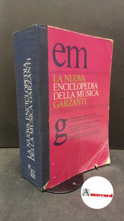 La Nuova Enciclopedia Della Musica - Dario Fo - copertina