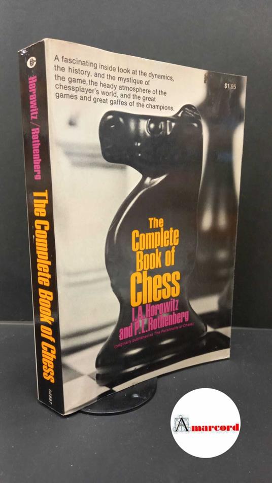 The complete book of chess - copertina