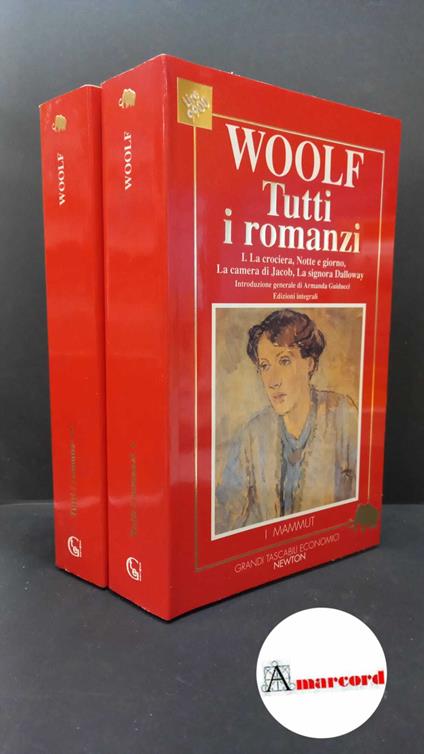 Woolf, Virginia. Tutti i romanzi (2 voll.) Roma Grandi tascabili economici Newton, 1994 - Virginia Woolf - copertina