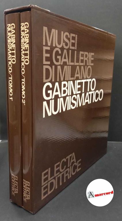 Gabinetto numismatico 2 volumi - Gian Guido Bellone - copertina