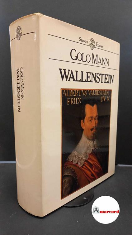 Golo Mann, Wallenstein, Sansoni, 1981 - Golo Mann - copertina