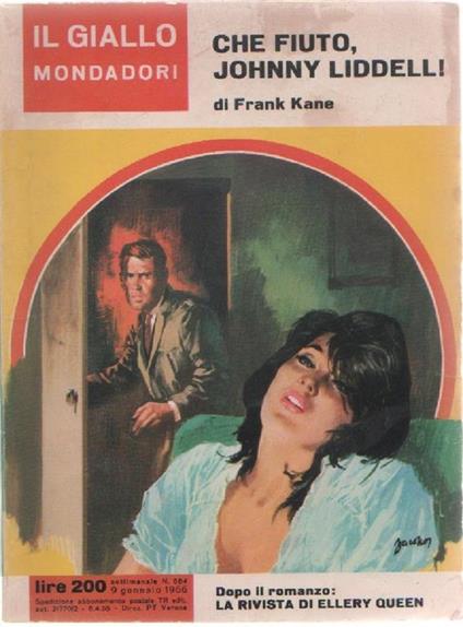 Che fiuto Jonny Liddel!. Frank Kane - Kane Frank - copertina