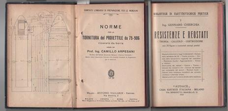 Tornitura del proiettile Resistenze e reostati, Einstein, intorno alla sua oper - 2