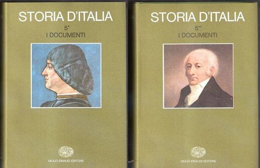 Storia d'Italia - copertina