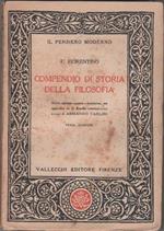 Compendio di storia della filosofia - F. FIorentino - Due Voll