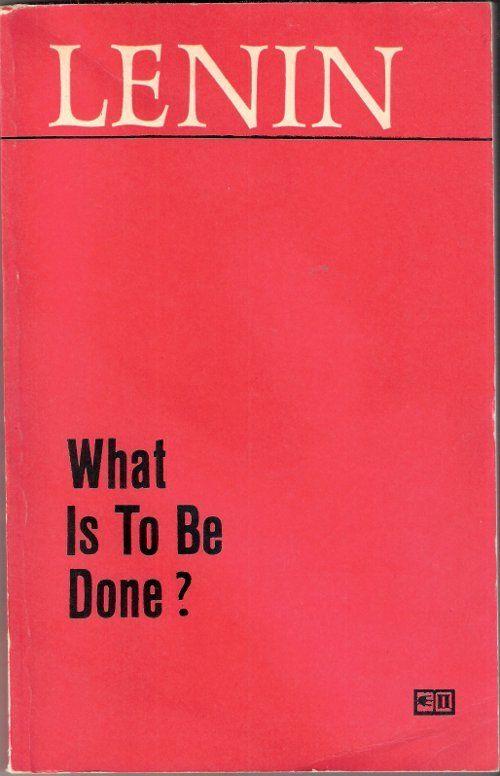 What Is To Be Done? - V.I. Lenin - copertina
