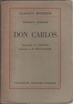 Don Carlos. Federico Schiller