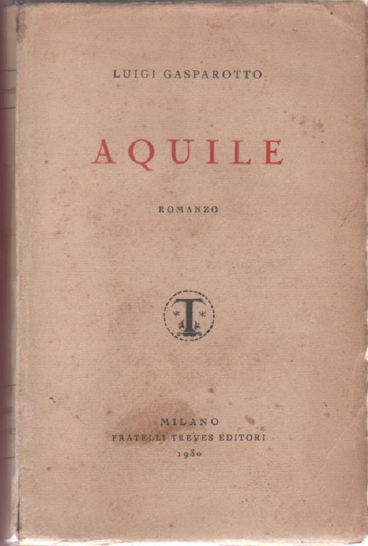 Aquile - Luigi Gasparotto - copertina