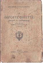 Le imposte dirette spiegate al contribuente. Salvatore Scata-Alemagna