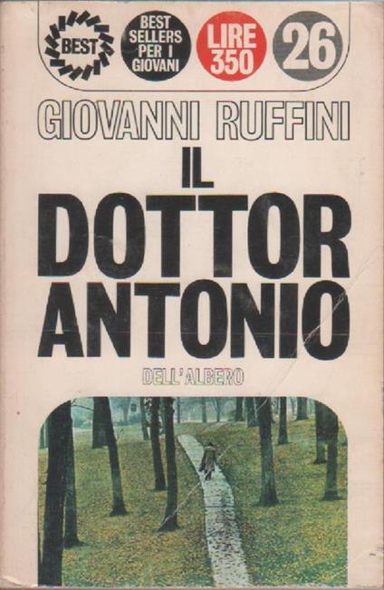 Il dottor Antonio - Giovanni Ruffini - copertina