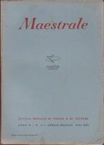 Maestrale. Rivista mensile di poesia e cultura. Anno II. n. 4