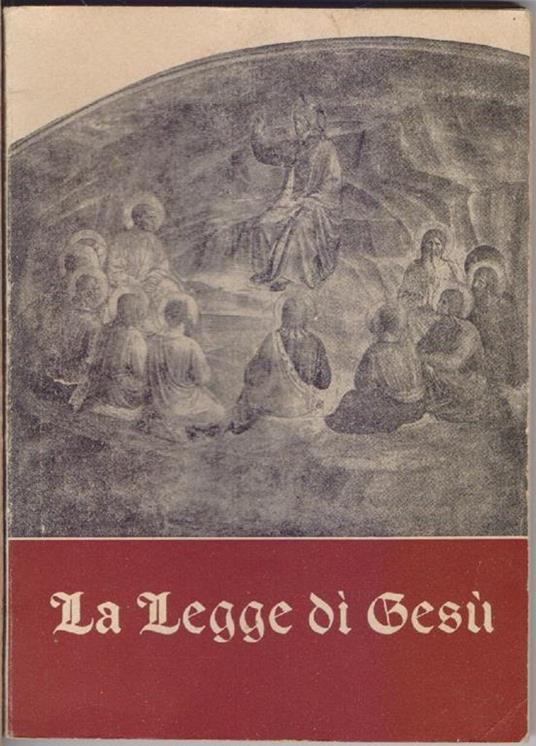 La legge di Gesù - Unione Donne di Azione Cattolica - copertina