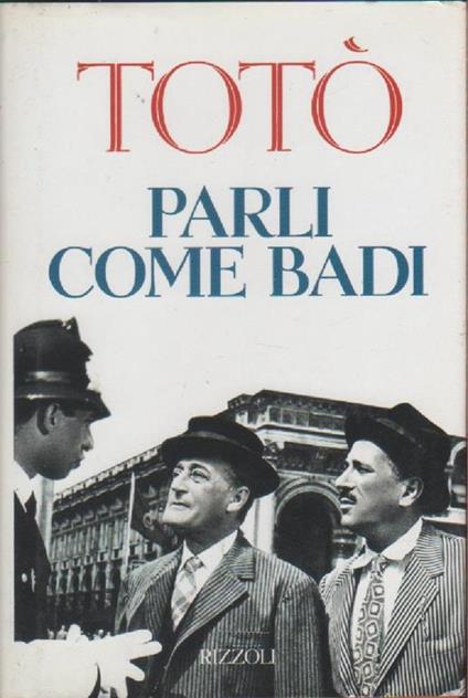 Parli come badi - Totò - copertina