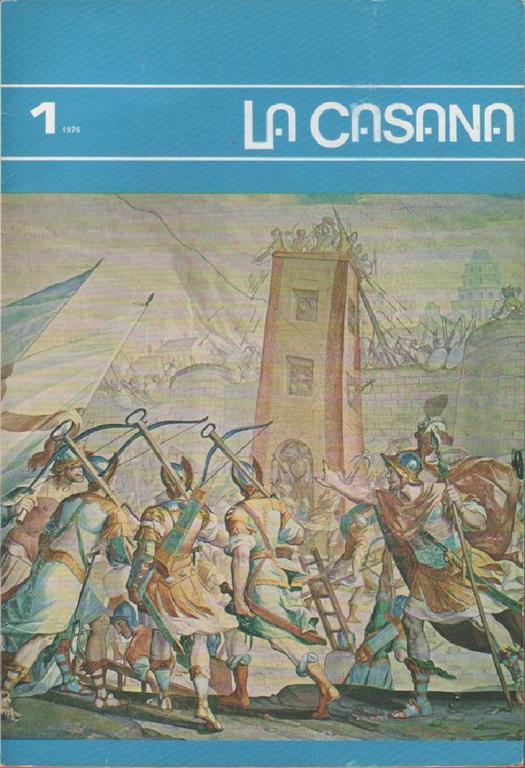 La Casana. Periodico trimestrale della CARIGE. n. 1. 1976 - copertina