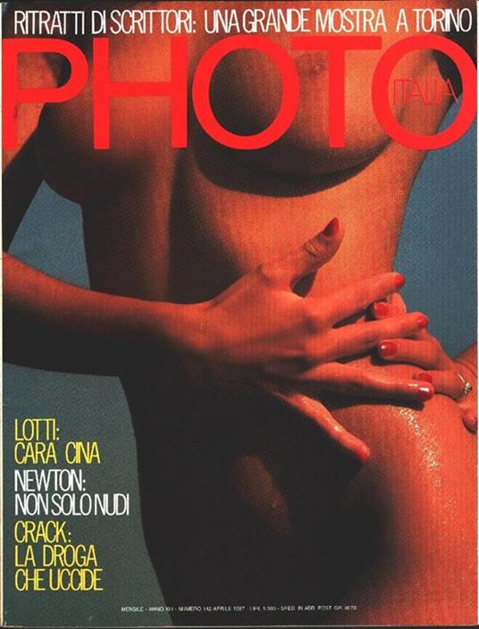 Rivista Photo Italia. Anno XIII. Aprile 1987. n. 142 - copertina