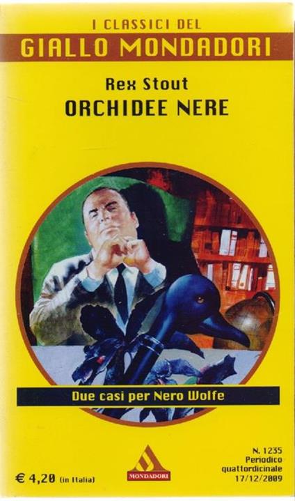 Orchidee nere. Rex Stout - Rex Stout - copertina