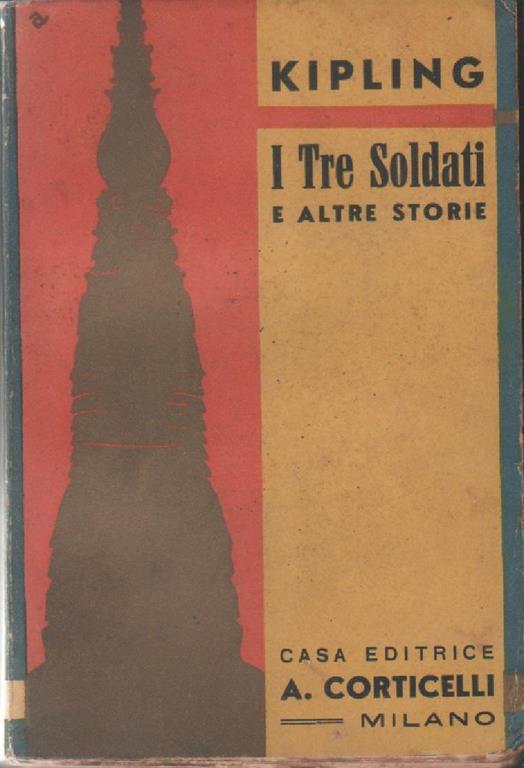 I tre soldati La storia dei Gadsbys In bianco e nero. Rudyard Kipling - Rudyard Kipling - copertina