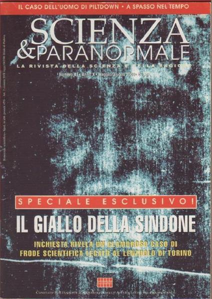 Scienza & paranormale. Bollettino CICAP. n. 43, anno X, maggio/giugno 2002 - copertina