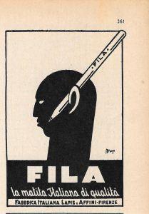 Fila. Fabbrica Italiana Lapis e Affini. Advertising 1946 - Libro Usato - Le  Vie d'Italia - | IBS