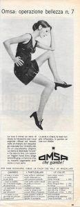 Omsa Operazione Di Bellezza N. 7. Advertising 1969