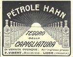 Pétrole Hahn tesoro della capigliatura. Advertising 1914