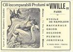 Viville profumi Parigi. Advertising 1914