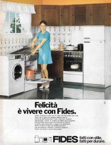 Fides fatti con stile fatti per durare. Advertising 1970 - copertina