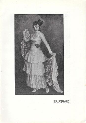 The Camelia, by Julio Moises. Stampa 1921 - copertina