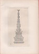 Candelabrum at S. Antonio at Padua, by Riccio. Engraving 1868