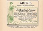 Arnold & Foster. Water-Colour paper. Advertising 1924