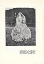 The damozel of the lake called Nimue Enchantress by F. Cadogan Cowper - Stampa 1924